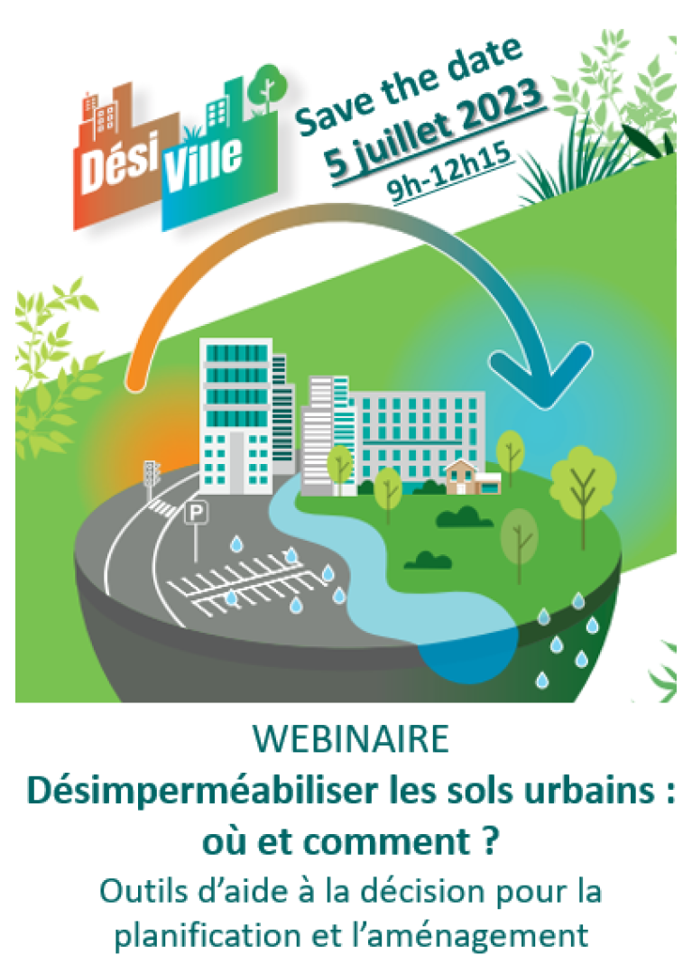 Webinaire : Désimperméabiliser les sols urbains : où et comment ?