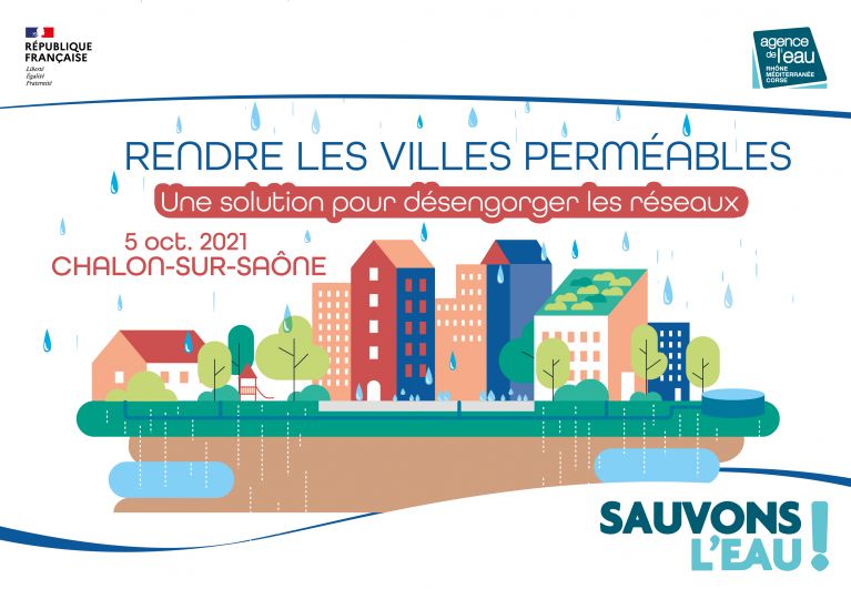 Rendre les villes perméables pour désengorger les réseaux - Chalon-sur-Saône